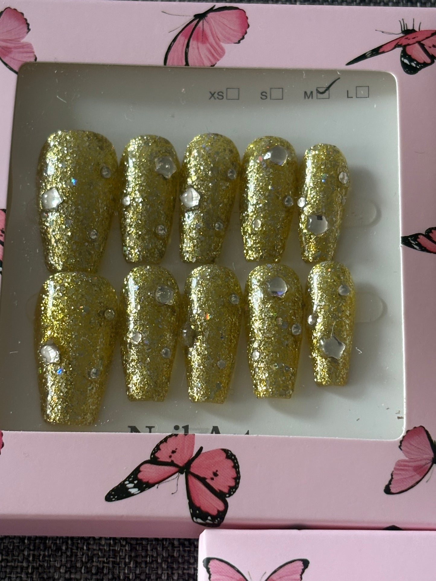 3 pack press on nail bundle #3