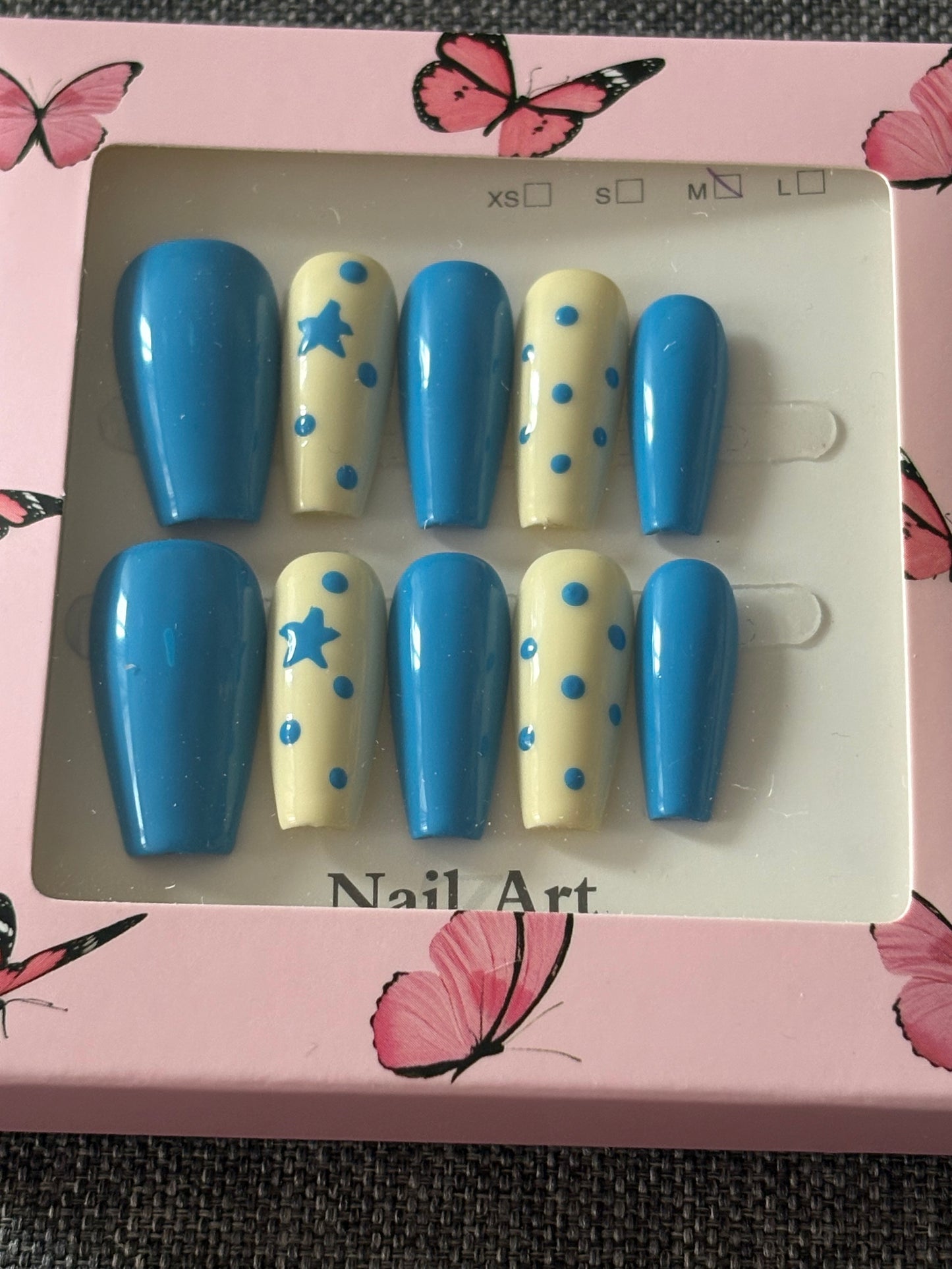 2 pack press on nail set #1