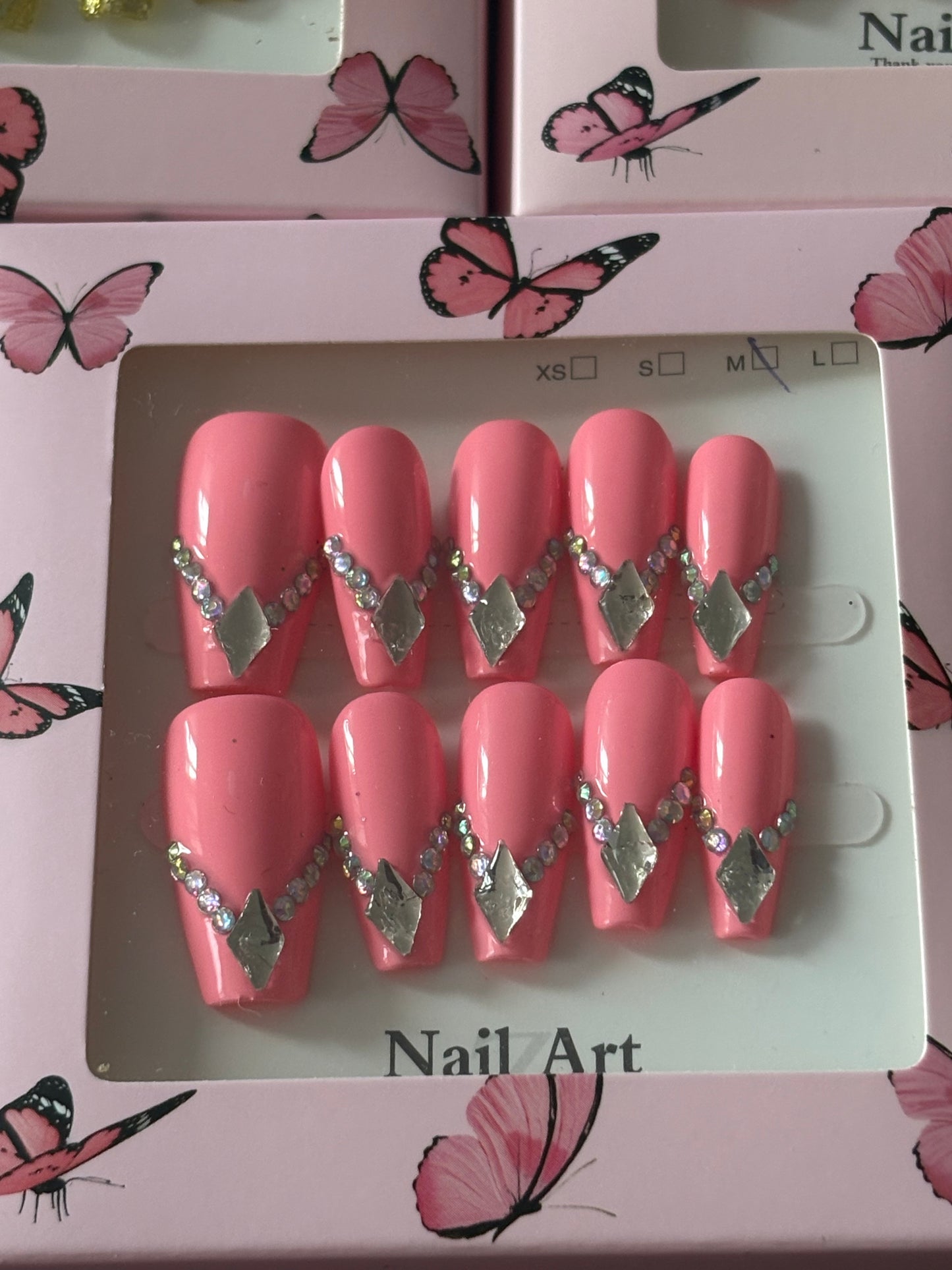 3 pack press on nail bundle #3