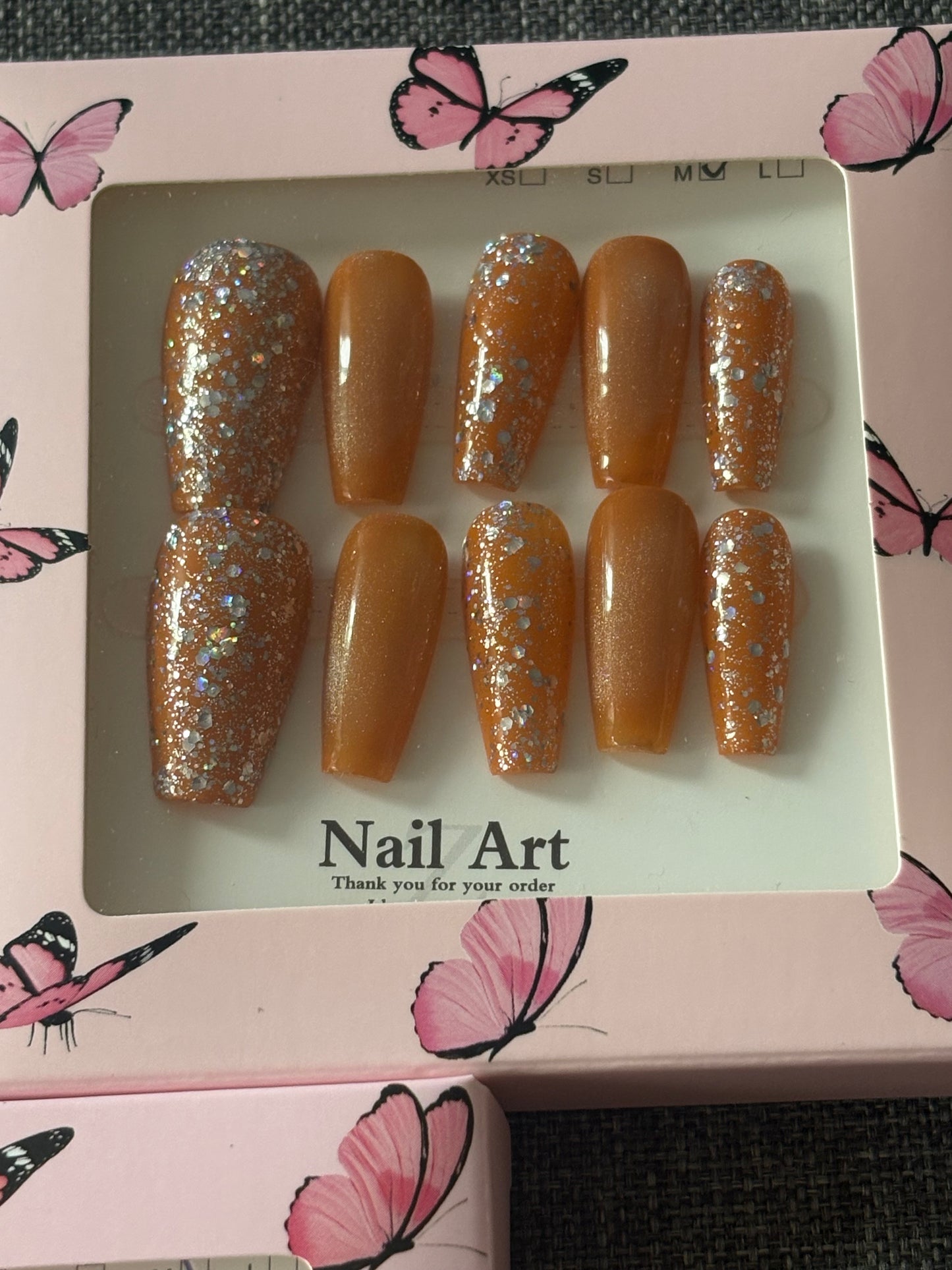 3 pack press on nail bundle #3