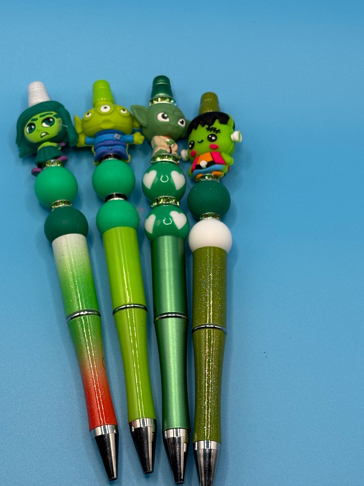 Green Character Pen Bundle