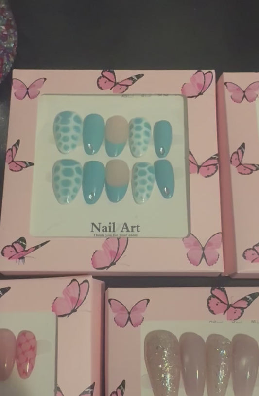 5 piece press on nail bundle #2
